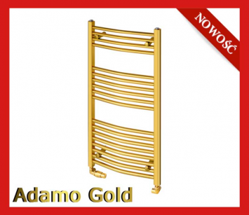Adamo Gold 1200/500 złoty grzejnik RADECO